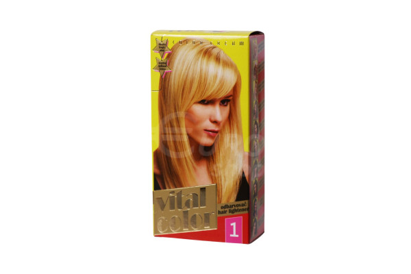 Barva na vlasy Vital Color 50ml 1 Odbarvovač