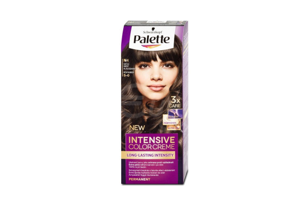 Barva na vlasy Palette 50ml Světle hnědý N4