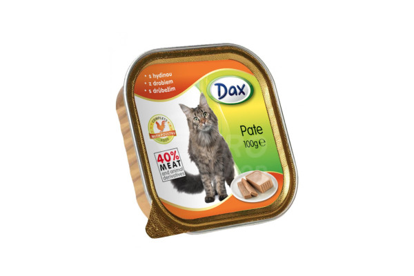 Paštika s drůbežím 100g Dax