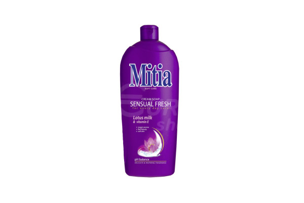 Mitia krémové tekuté mýdlo 1l Sensual Fresh