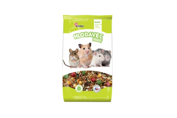 Kompletní krmivo pro malé hlodavce 500g Akinu