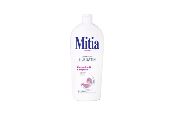 Mitia krémové tekuté mýdlo 1l Coconut milk