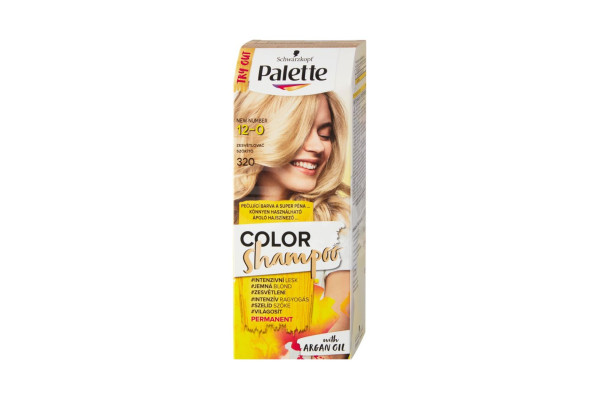 Color Shampoo Palette 50ml Zesvětlovač 320