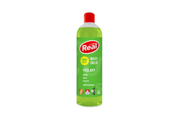 Mycí prostředek pro úklid Real Maxi 1l s aroma oleji