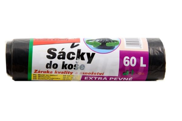 Stop sáčky do koše 60l - 10ks