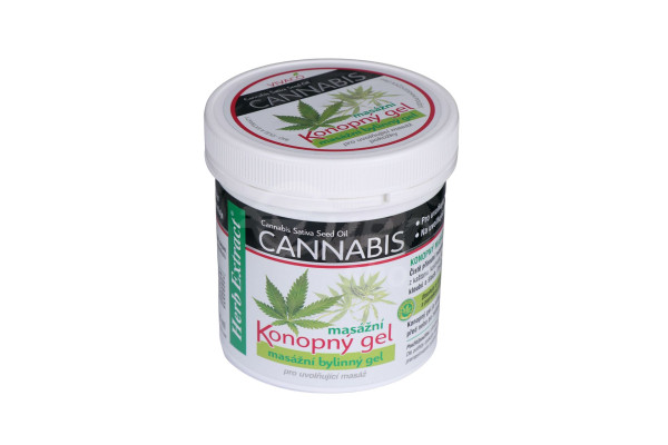 Herb Extract konopný masážní gel 250ml