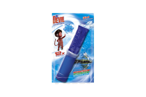 WC závěs v tubě Dr.Devil 75ml Polar Aqua