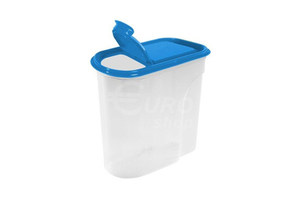 Dávkovací dóza Hega plastová NIZA XXL 5700ml Modrá (254092)