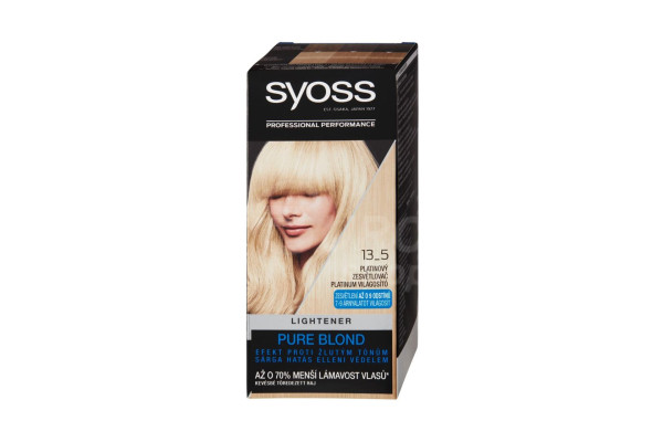 Barva na vlasy Syoss 50ml Platinový zesvětlovač 13-5