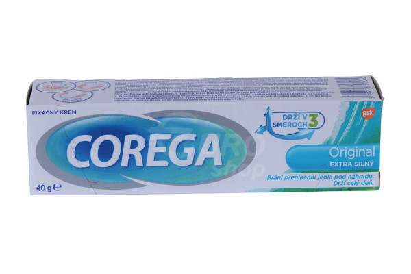 Corega zubní fixační krém 40g - extra silný