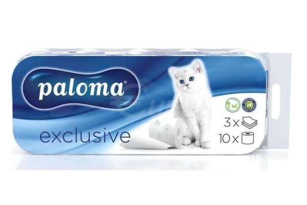 Paloma exclusive soft toaletní papír 10ks
