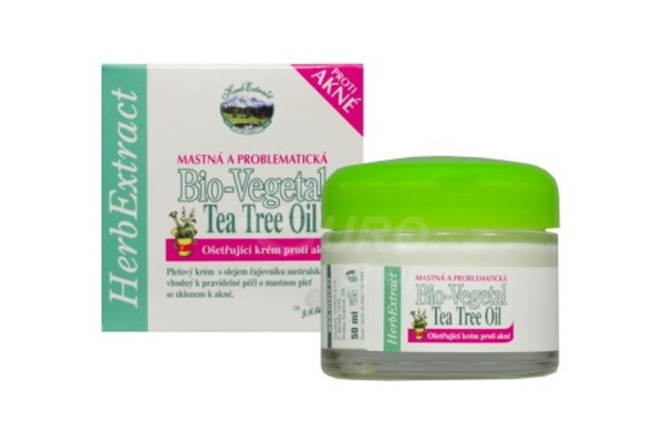 HerbExtract pleťový krém na akné s tea tree olejem 50ml