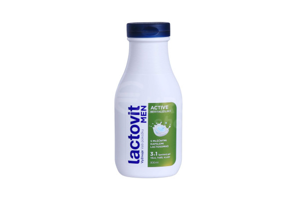Pánský sprchový gel Lactovit 300ml Active
