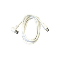Solight koaxiální kabel 3C2V - 3m, bílý (SSN1203E)