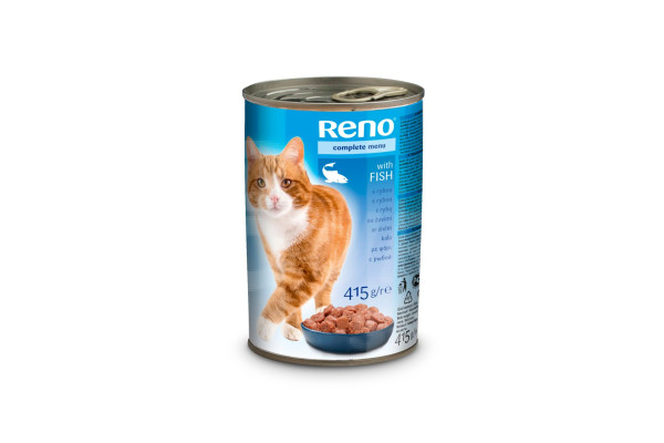 Reno kousky s rybou v omáčce 415g