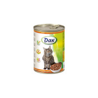 Konzerva s drůbežím 415g Dax