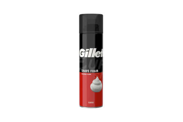 Pánská pěna na holení Gillette 200ml Regular