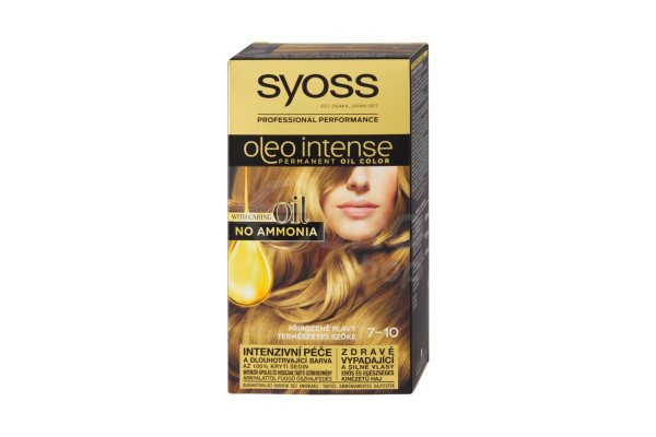 Barva na vlasy Syoss Oleo Intense Přirozeně plavý 7-10