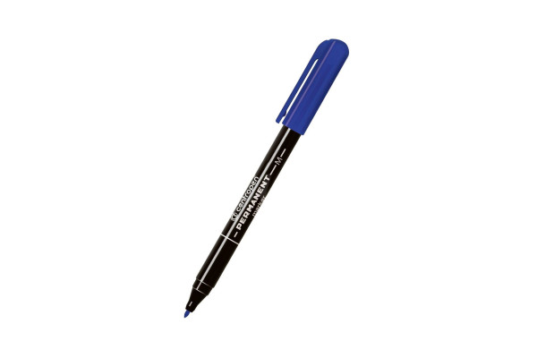 Permanentní popisovač Centropen 1 mm Modrý