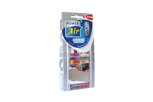 Pohlcovač zápachu do ledničky Power Air 2x25g