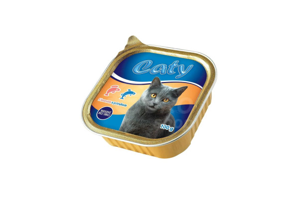 Paštika s lososem a pstruhem 100g Caty