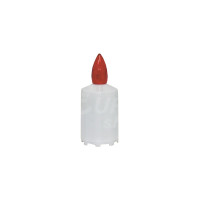 LED svíčka na baterie - bílá