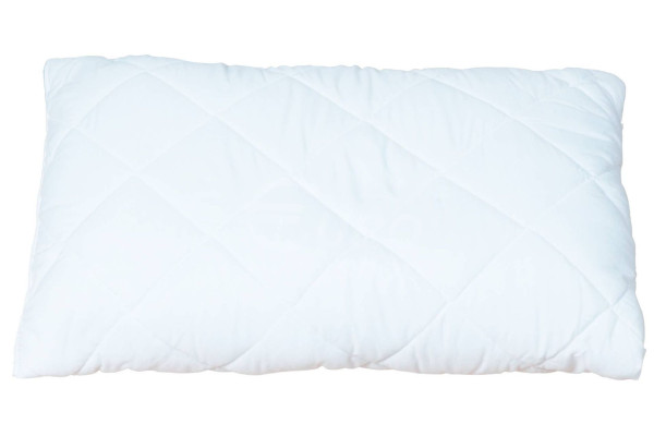 Polštář prošívaný polyester 50x70cm Bílý
