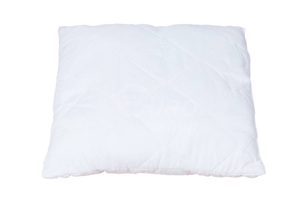 Polštář prošívaný polyester 40x40cm Bílý