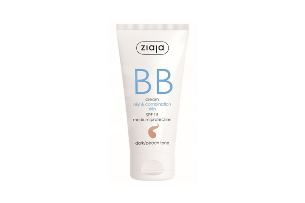Dámský pleťový krém Ziaja 50ml BB kerém Odstín dark