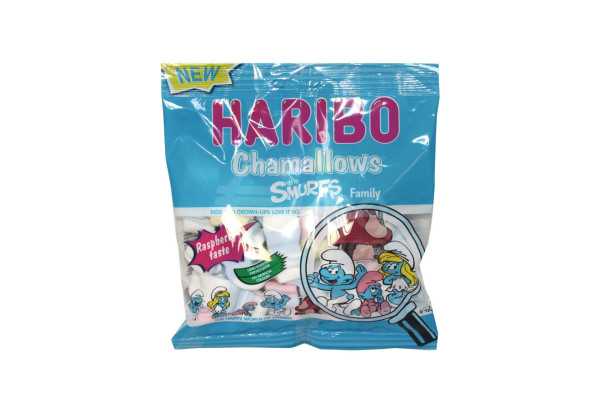 Haribo Chamallows 100g Smurfs Family