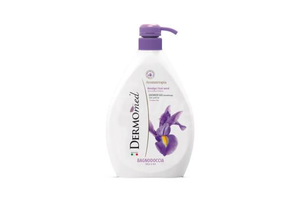 Dámský sprchový gel Dermomed 1l Talc and Iris