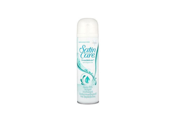 Gillette Satin Care dámský gel na holení 200 ml - Pure & Delicate