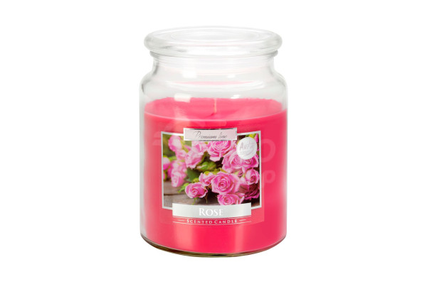 Vonná svíčka Bispol 500g, snd99-78 Rose