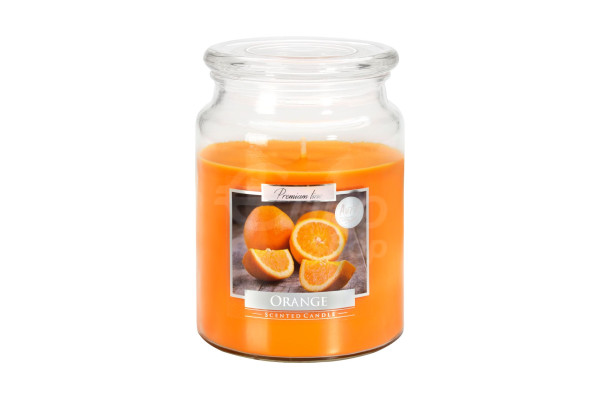 Vonná svíčka Bispol 500g, snd99-63 Orange