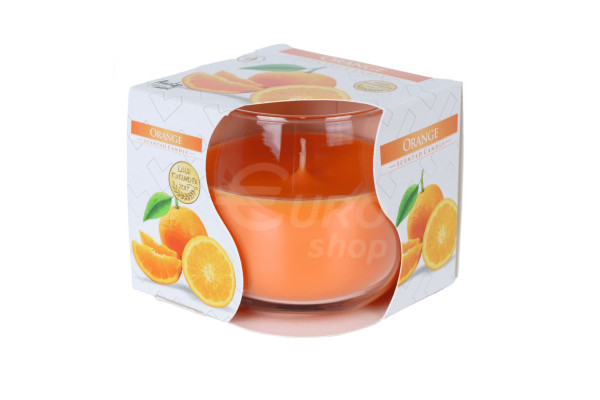 Vonná svíčka Bispol 130g, sn71-63 Orange