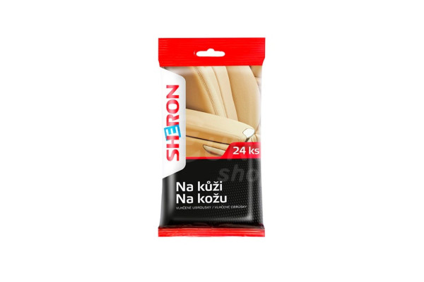 Sheron ubrousky na kůži 24ks