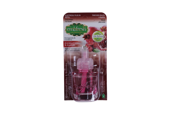 Náplň do osvěžovače vzduchu Embfresh 19ml GRANÁTOVÉ JABLKO A BRUSINKA