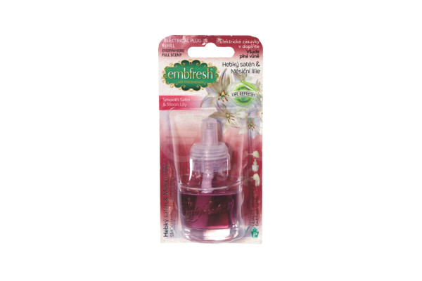 Embfresh náplň do elektrického přístroje 19ml satén a lilie