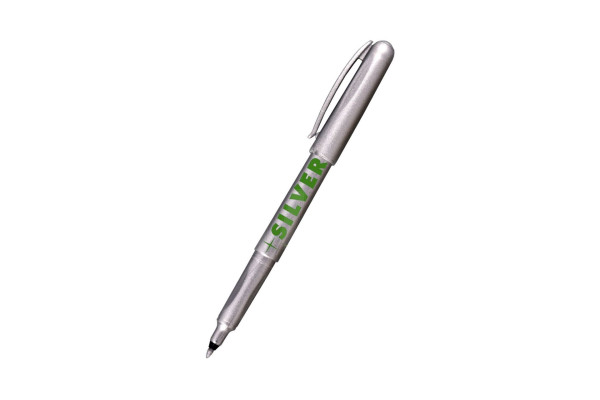 Značkovač Centropen 1 mm Stříbrný