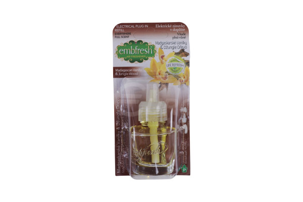 Náplň do osvěžovače vzduchu Embfresh 19ml MADAGASKARSKÁ VANILKA