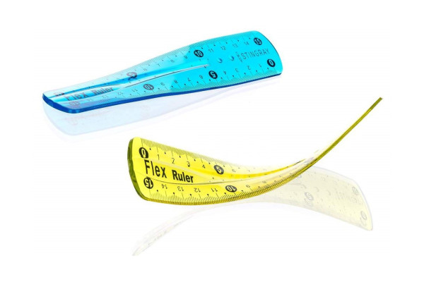 Pravítko Flexi 15cm Stingray