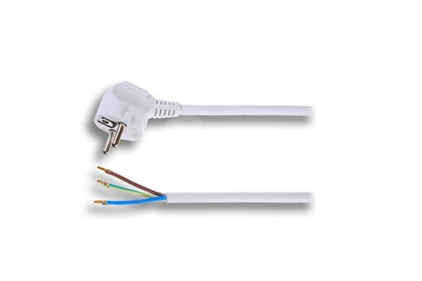 Solight flexo šňůra 3m, 3x 1,5mm2, bílá (PF21)