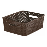 Košík Curver Style 19,5x28,5x13cm - hnědý