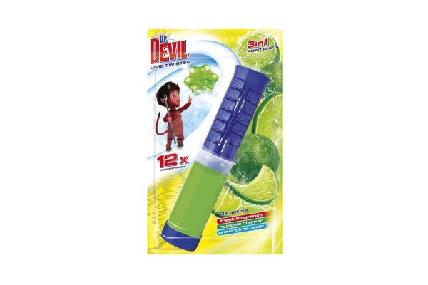 WC závěs v tubě Dr.Devil 75ml Lime Twister