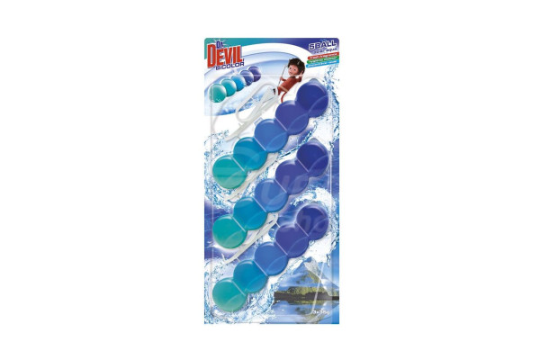 WC závěs Dr.Devil 3ks Polar Aqua