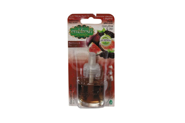 Embfresh náplň do elektrického přístroje 19ml ostružina a fík