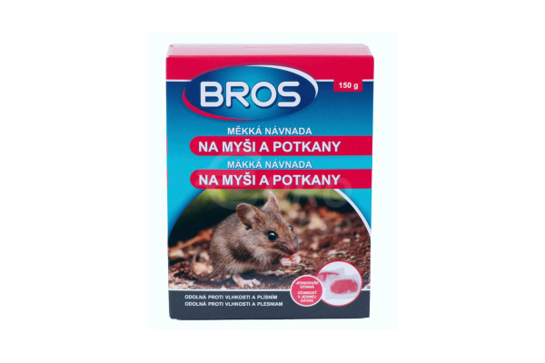 Bros měkká návnada na myši a potkany 150g