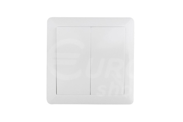 Solight vypínač Slim, bílý (5B106)