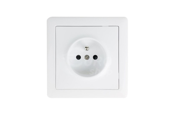 Solight zásuvka Slim, bílá (5B134)