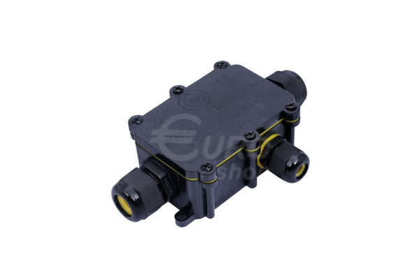 Solight voděodolná propojovací krabička IP68, 1x vstup, 2x výstup, 5-9/9-12mm, max 2,5mm2 (WW004)